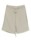 FEAR OF GOD ESSENTIALS logo embroidered shorts - Grey