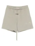 FEAR OF GOD ESSENTIALS logo appliqué short - Grey