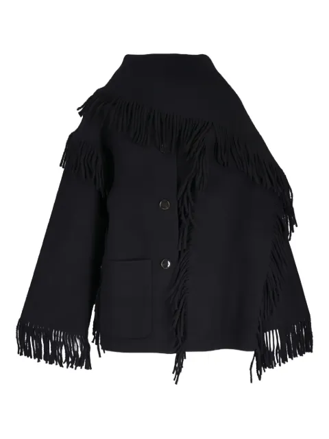 TOTEME fringe button jacket