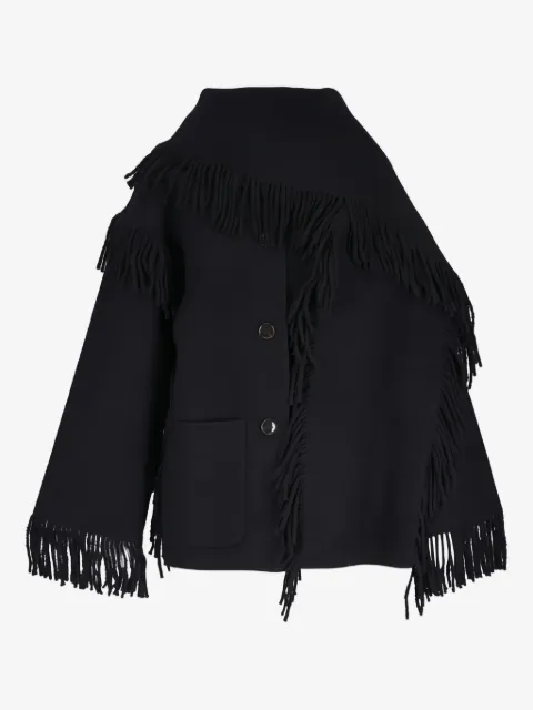 TOTEME fringe button jacket