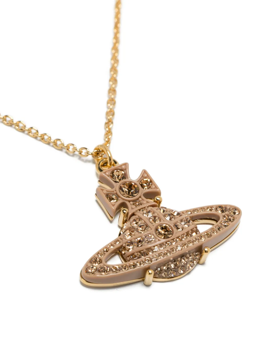 Vivienne Westwood Pop Orb Pendant Necklace Accessories In Gold
