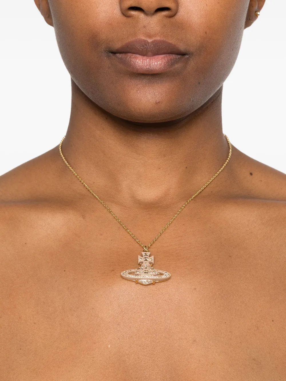 Vivienne Westwood Halsketting met Orb-verfraaiing - Goud