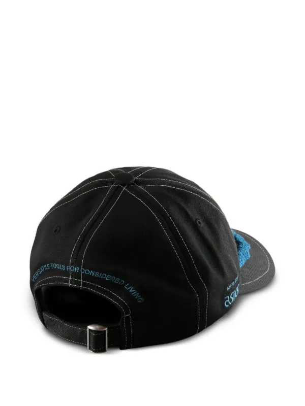 ASICS x Kiko Kostadinov embroidered-detail Baseball Cap | ブラック