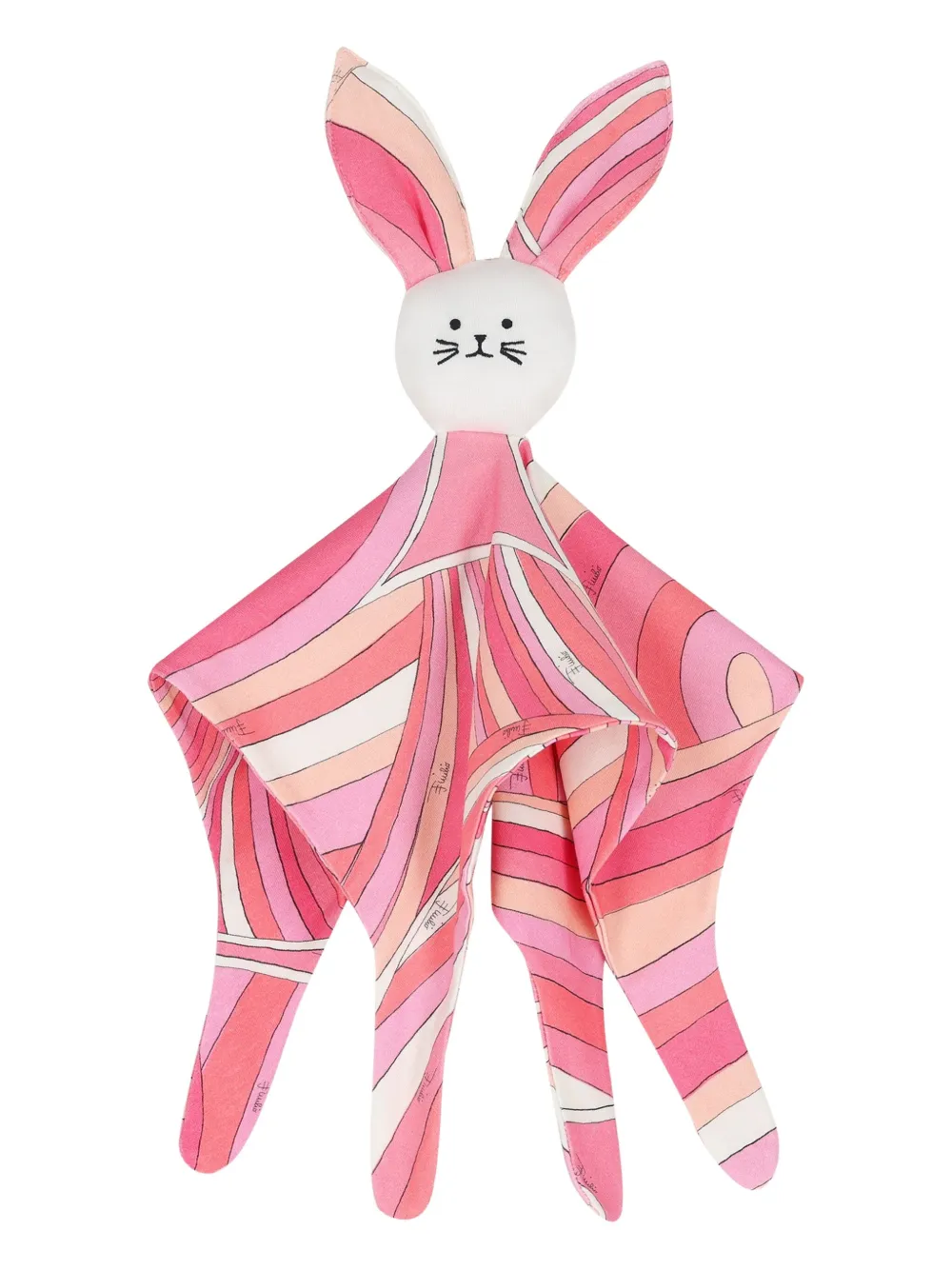 PUCCI Junior Romperset met Iride-print en kraag Roze