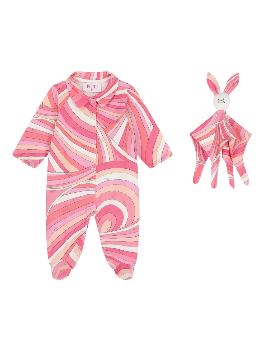 PUCCI Junior Iride ベビーウェア セット - ピンク PUCCI Junior Iride ベビーウェア セット - ピンク
