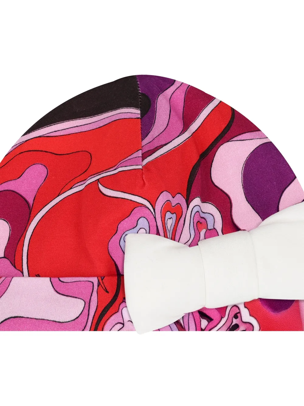 Pucci Junior Graphic-print Ruffled Babygrow Set In Multi