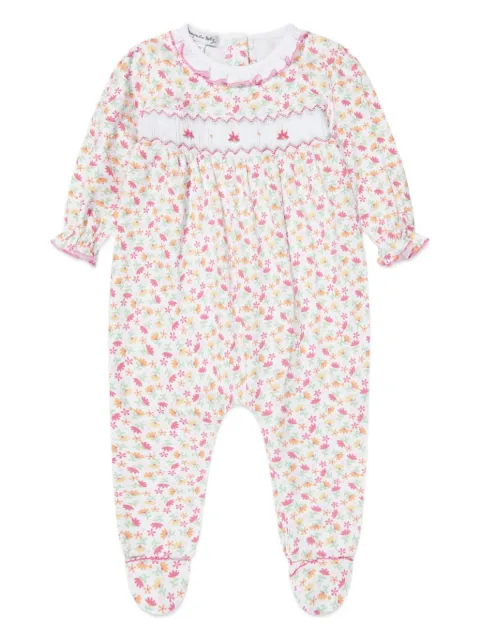 MAGNOLIA BABY طقم أطفال قطن بيما بطبعة زهور