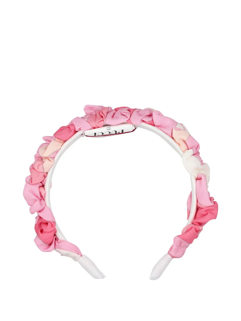 PUCCI Junior ruffled headband | Pink | Image 1
