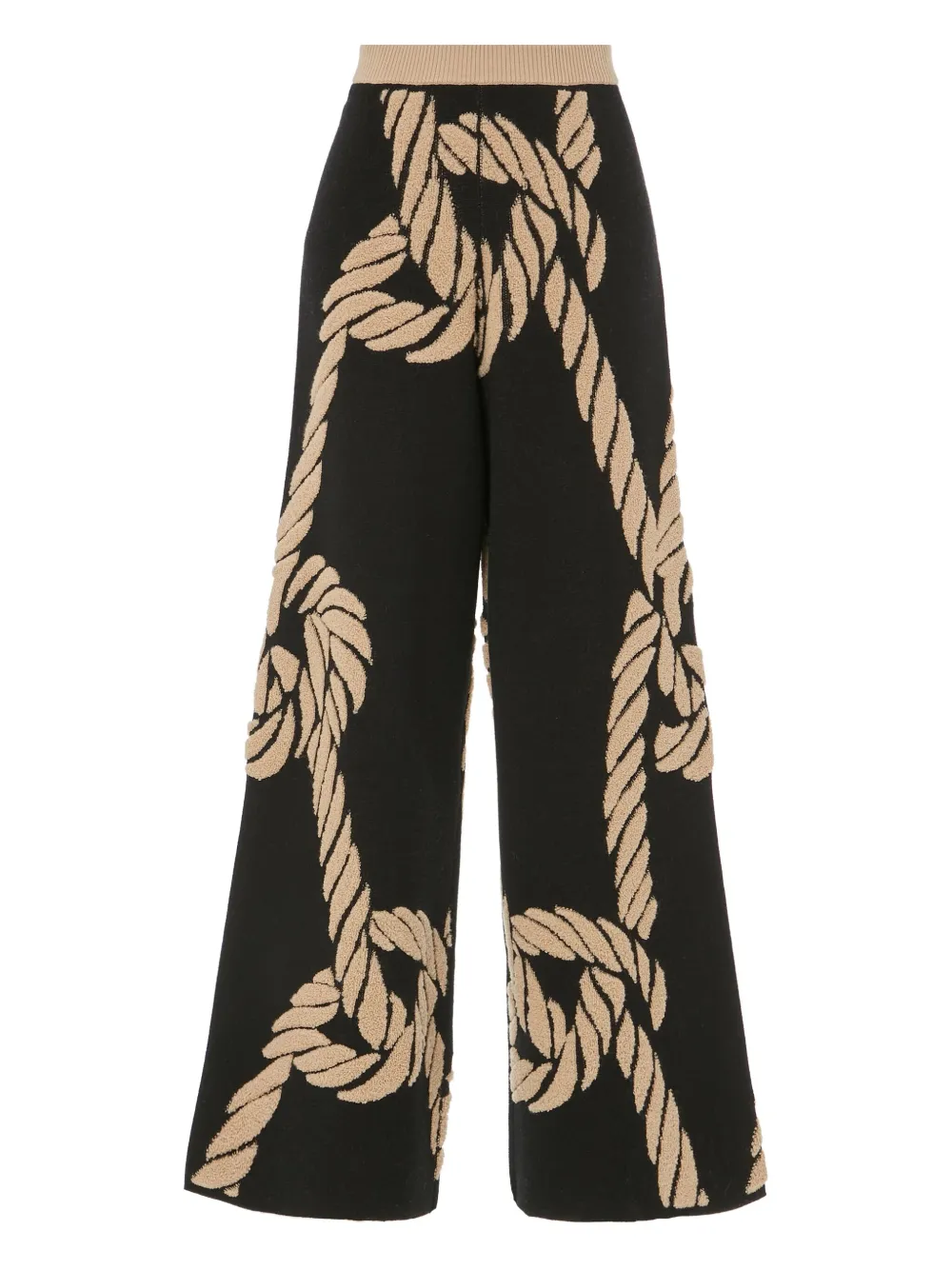 Temperley London rope-knot trousers | Black | Image 1