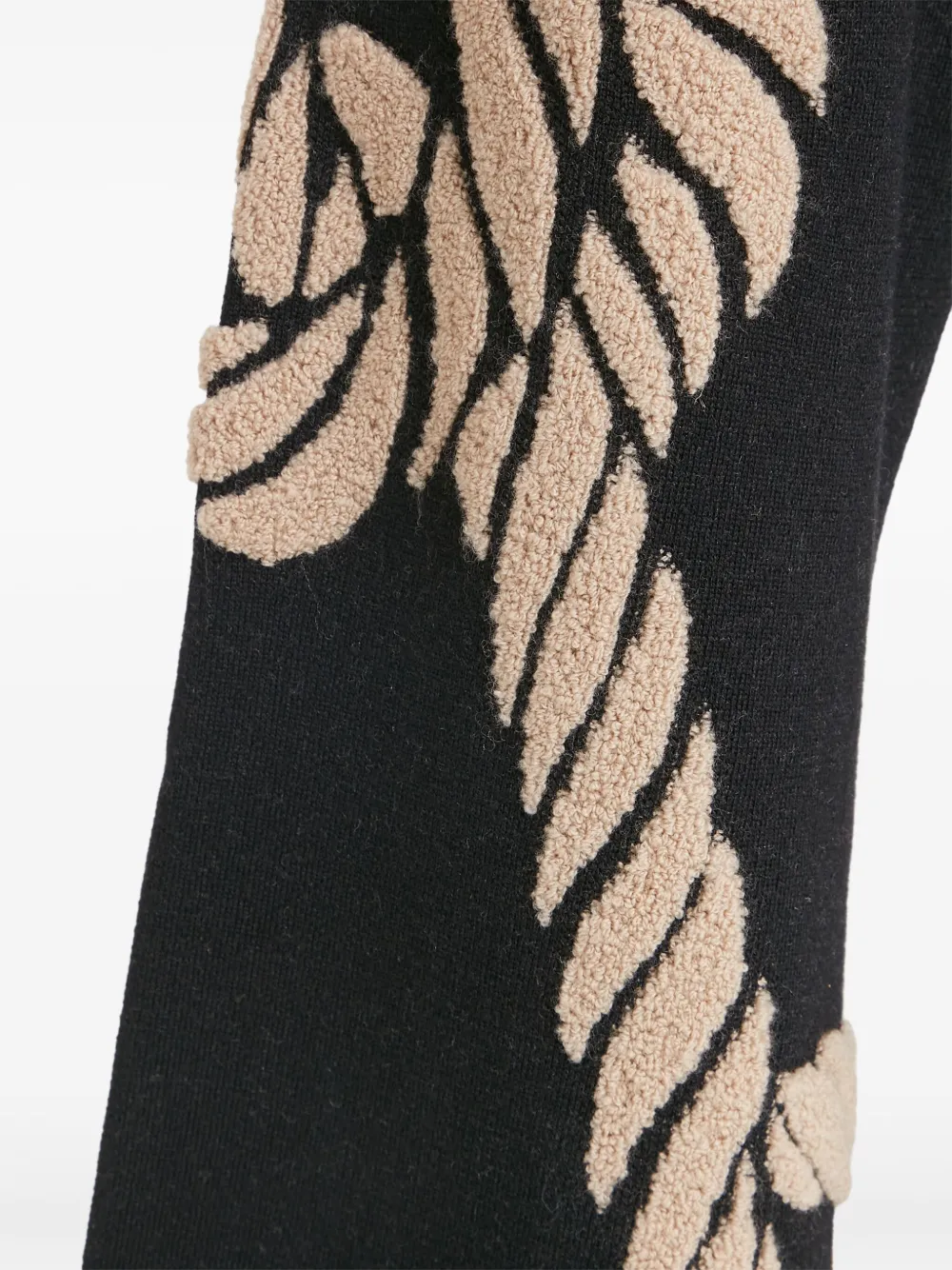 Temperley London Broek met geknoopt touw Zwart