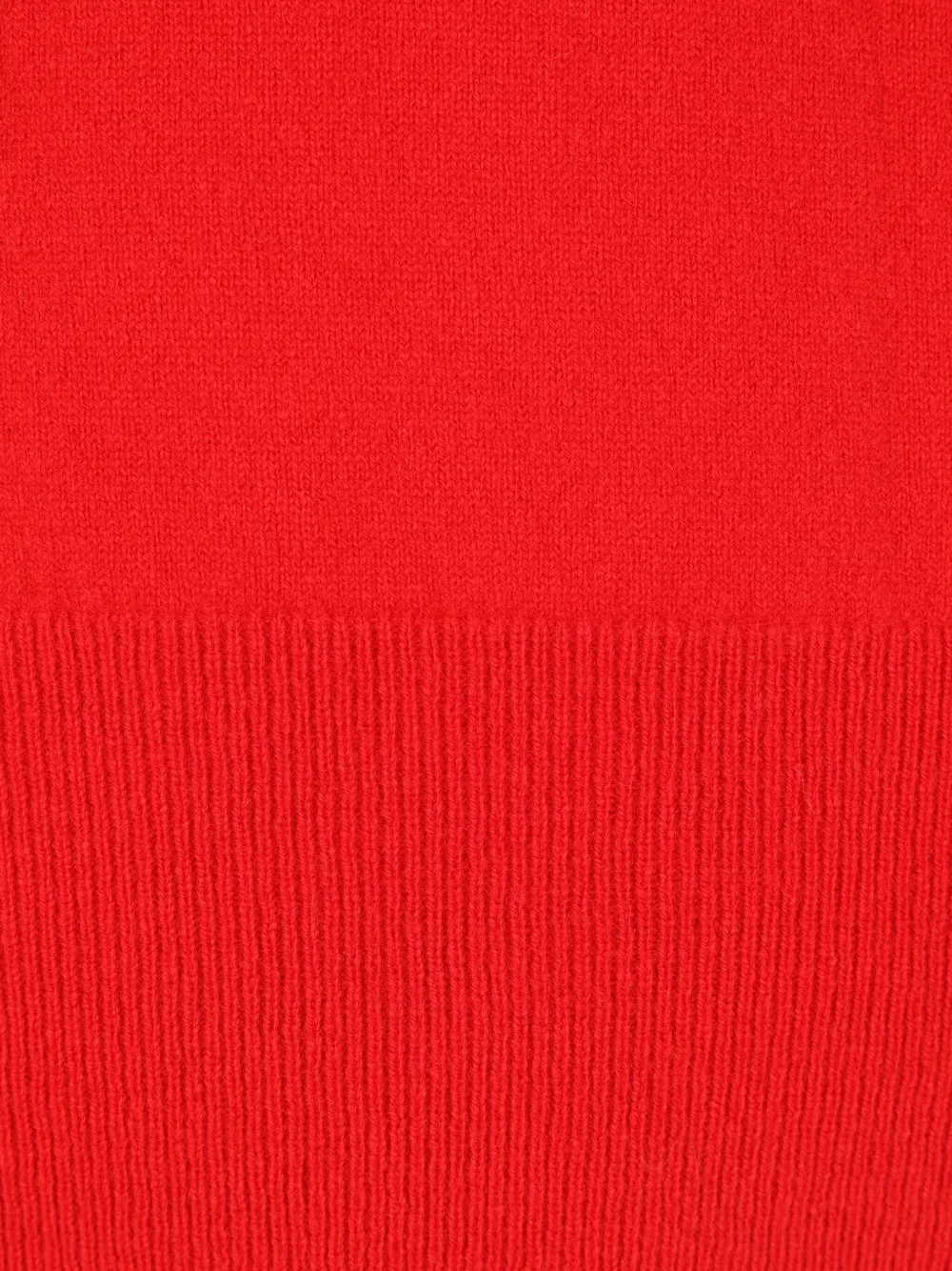 Auralee Trui met V-hals Rood