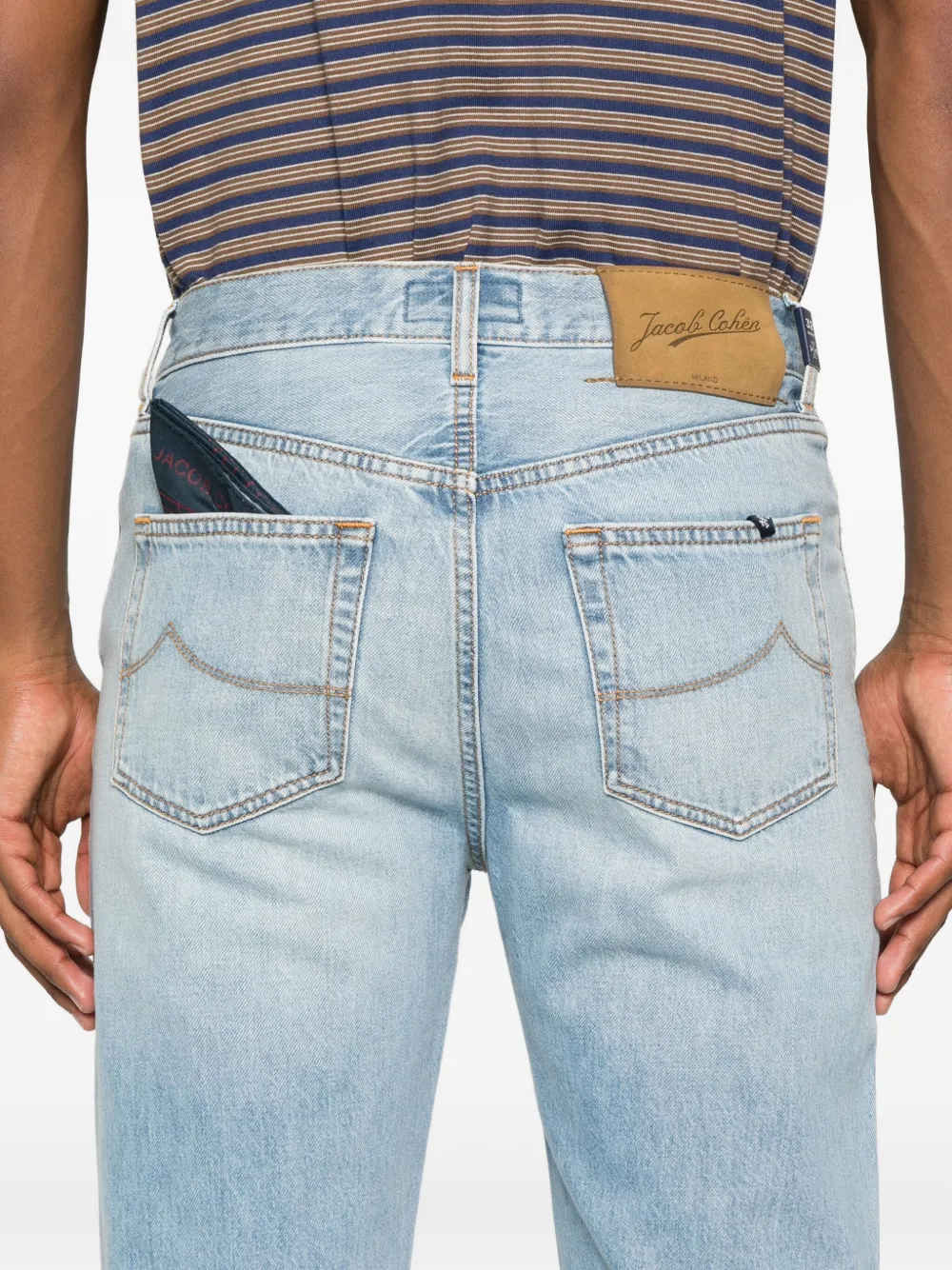 Jacob Cohen Cotton Jeans In Blue