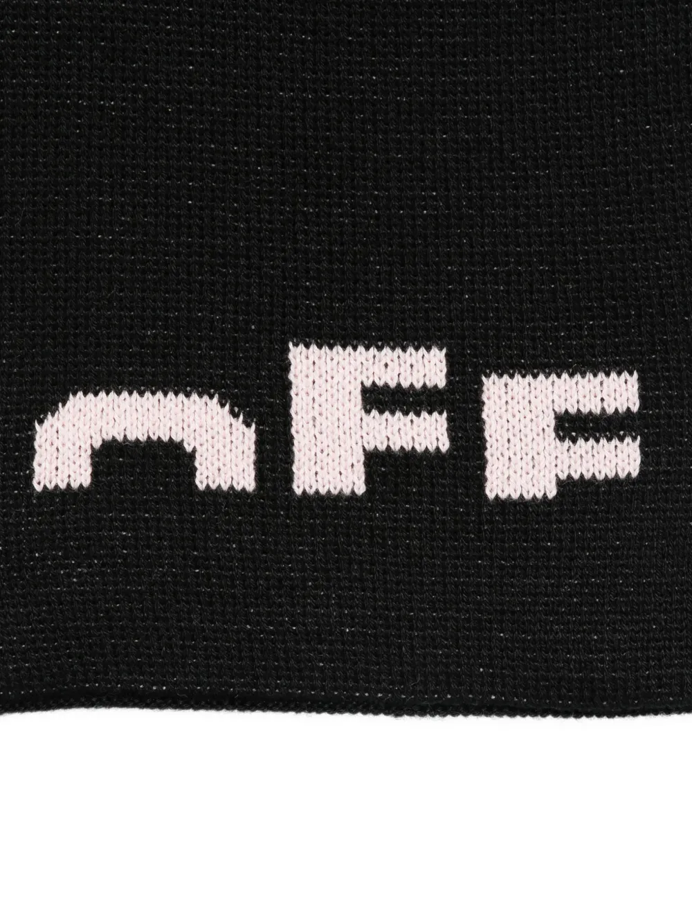 Off-White Kids Sjaal met logoprint Zwart