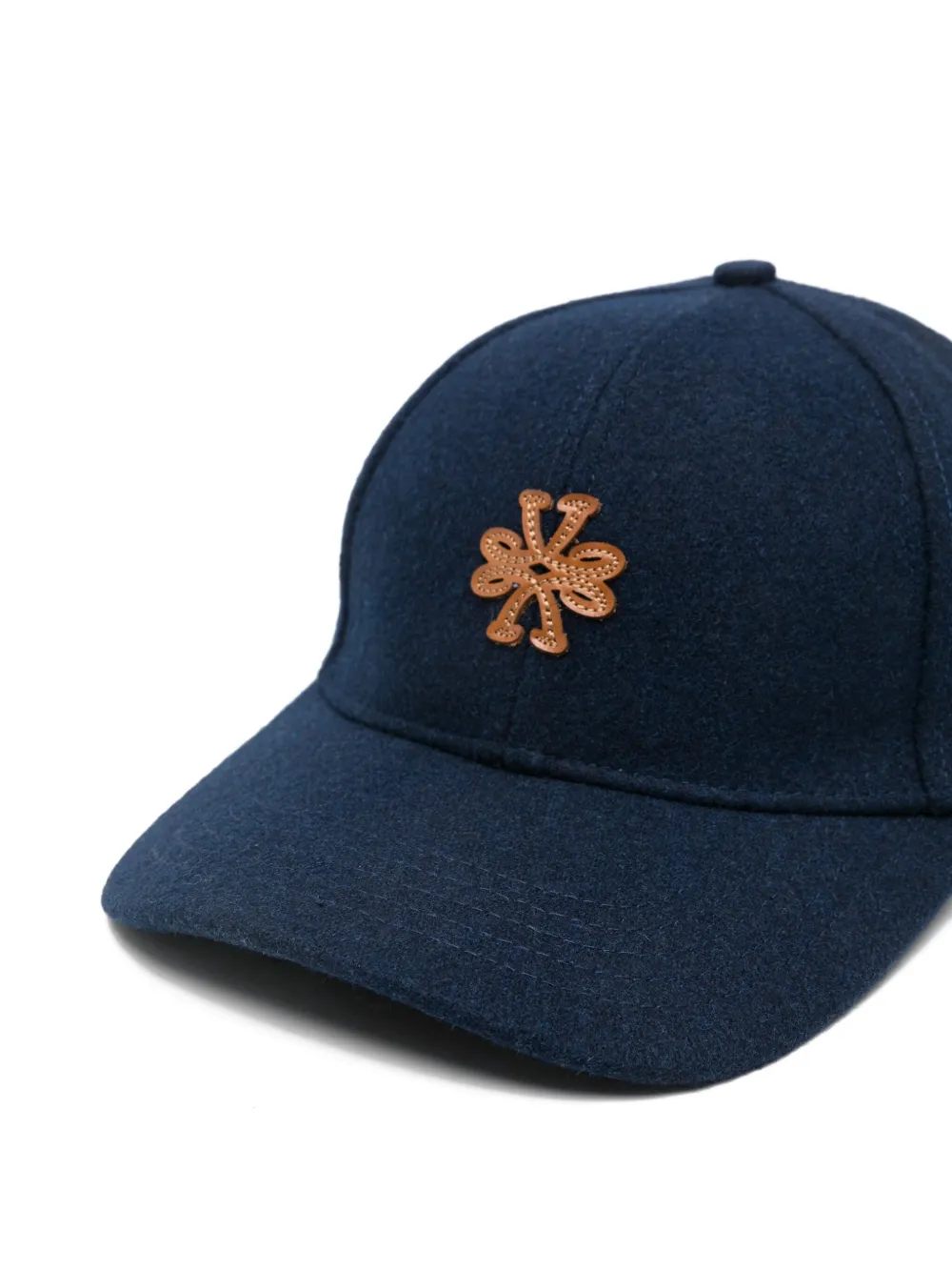 Jacob Cohën logo-appliqué cap - Blauw