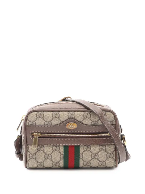 Gucci Pre-Owned 2016-2025 Mini GG Supreme Ophidia crossbody bag