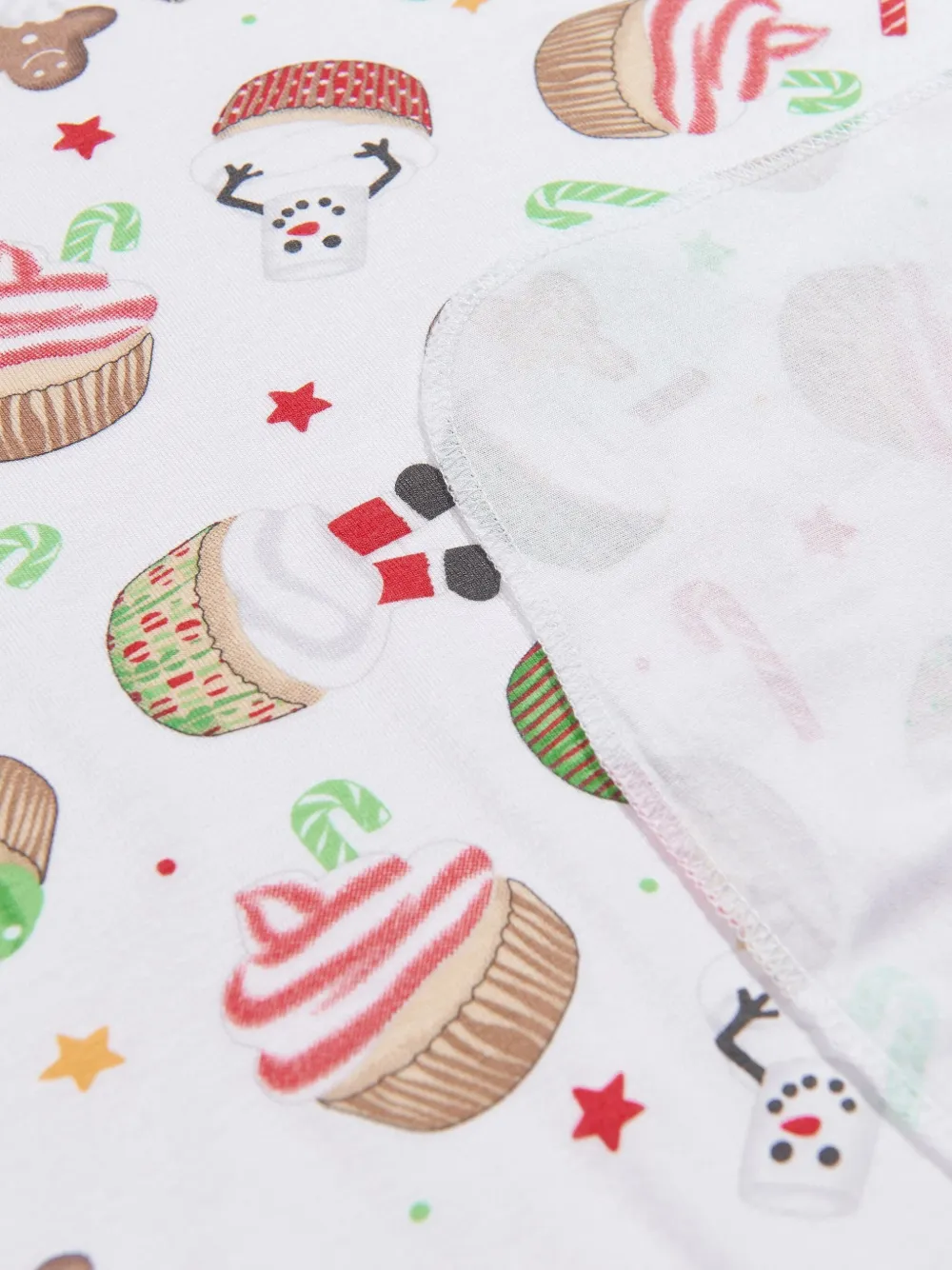 MAGNOLIA BABY Deken met print Wit