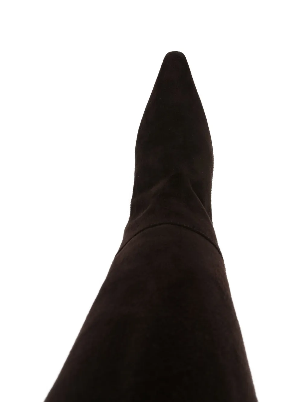 Roberto Festa suede pointed-toe knee-high boots Brown