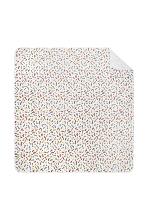 MAGNOLIA BABY racing-cars print blanket
