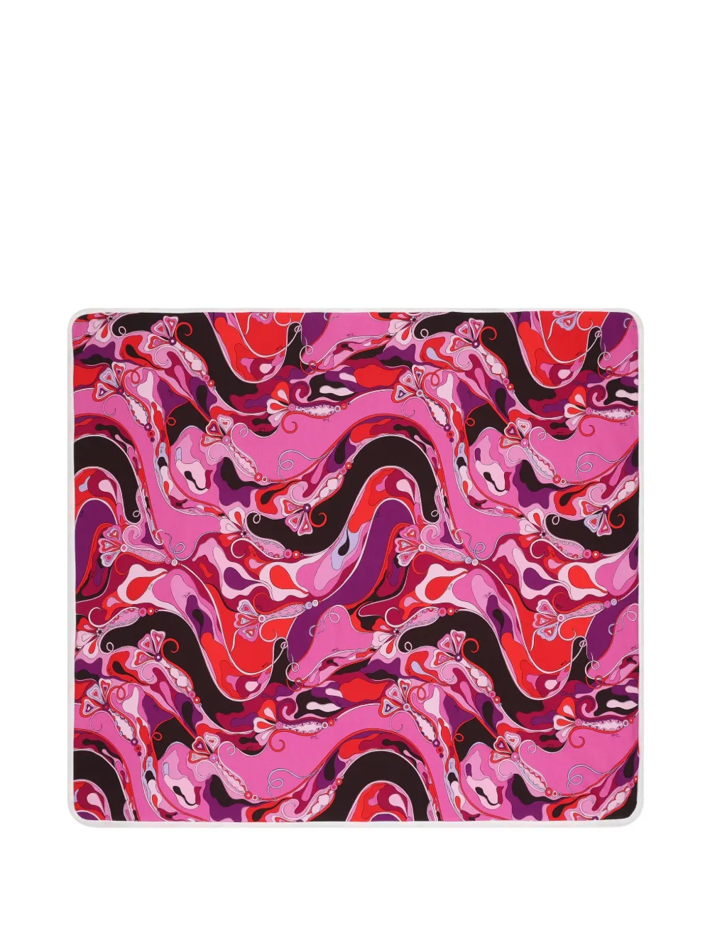 PUCCI Junior abstract-print blanket | Pink | Image 1