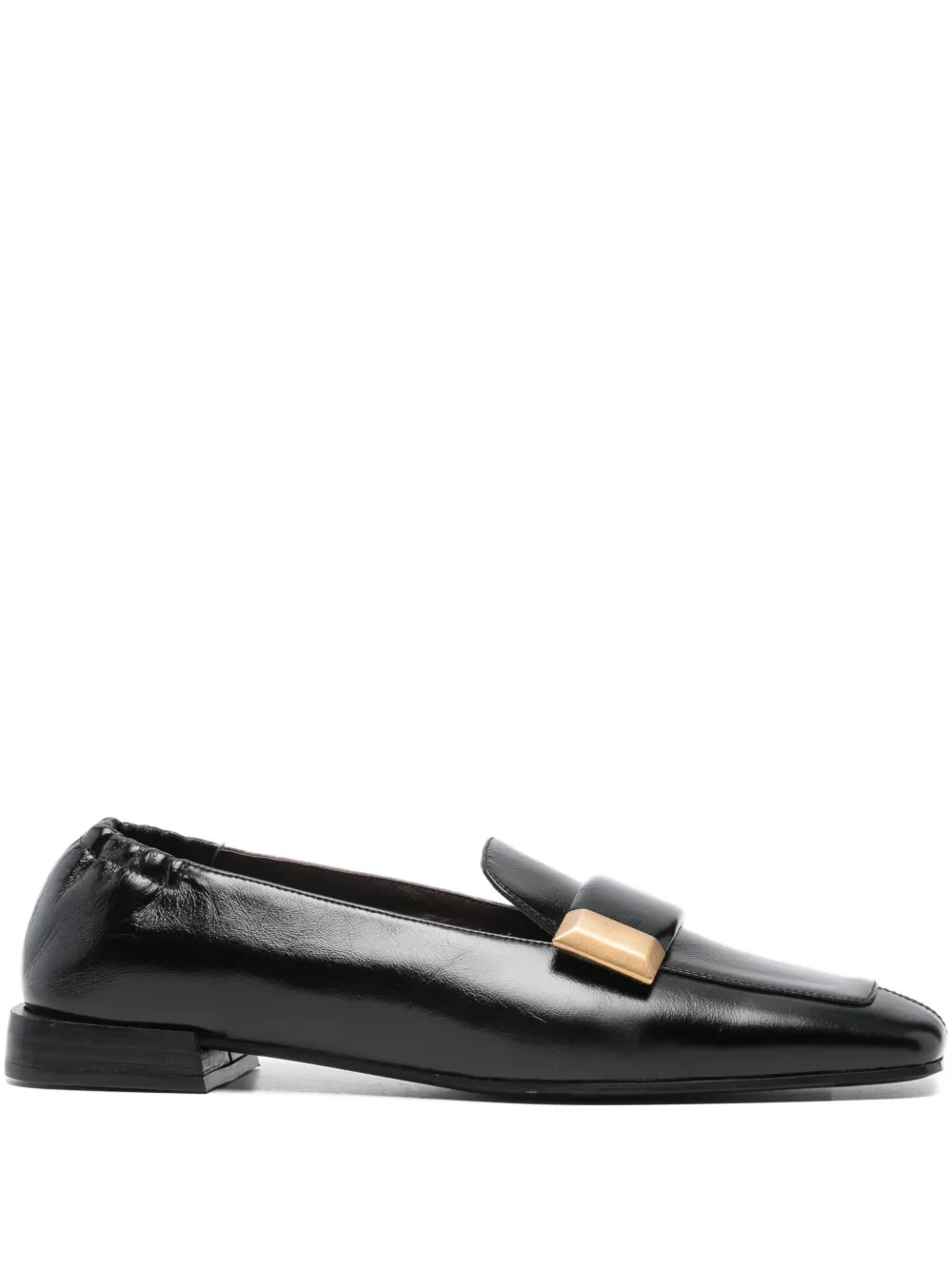 Roberto Festa square-toe loafers Black