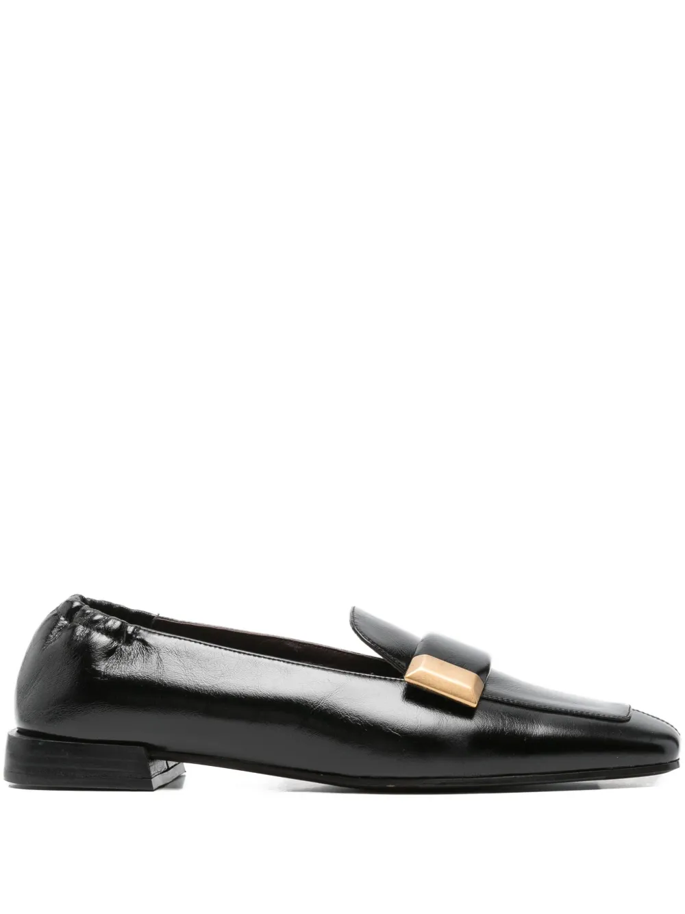 Roberto Festa Alisa Buckle-detail Loafers In Black