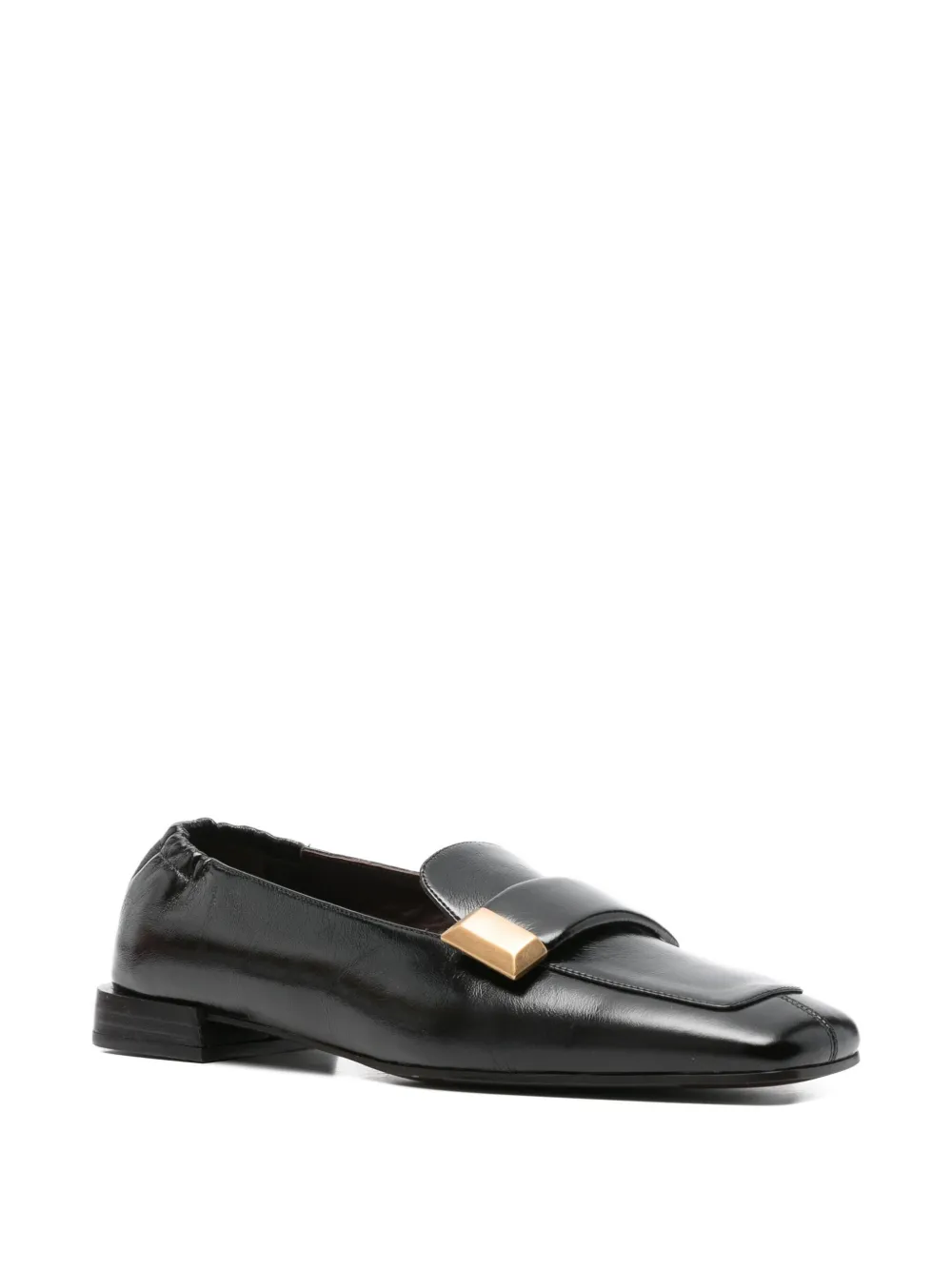 Roberto Festa Alisa Buckle-detail Loafers In Black