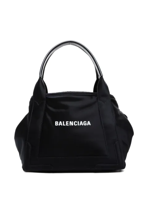 Balenciaga Pre-Owned شنطة عملية 'كاباس S' بطبعة شعار الماركة 2020-2025