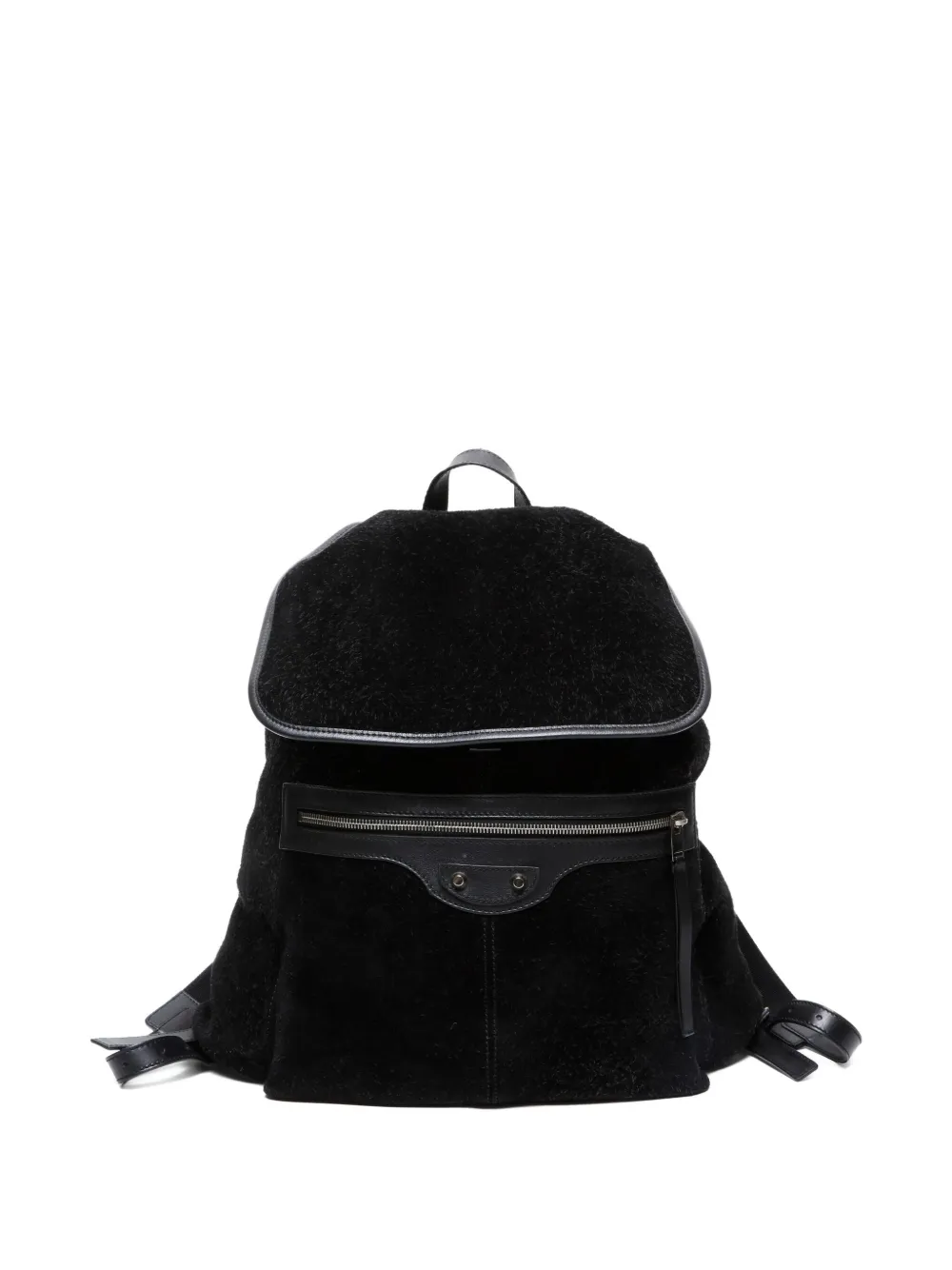 Balenciaga Pre-Owned 2010s Rock suede backpack | Black | Image 1