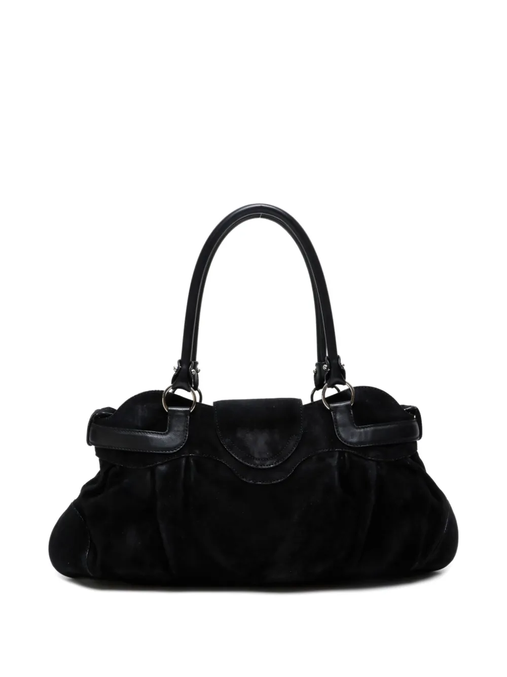 Ferragamo Pre-Owned 2000s suede shoulder bag | Image 2