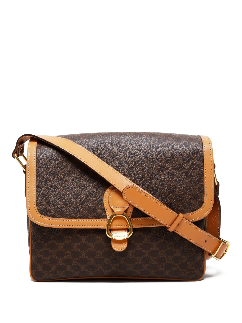 Celine Pre-Owned 1990-2000s Macadam shoulder bag | Brown | Image 1