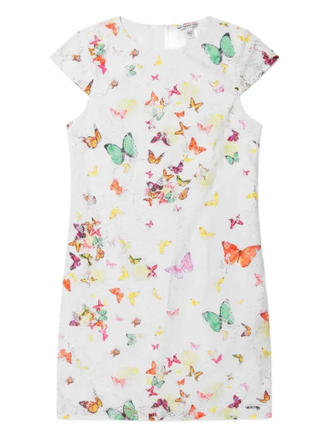 guess kids butterflies lace casual dress