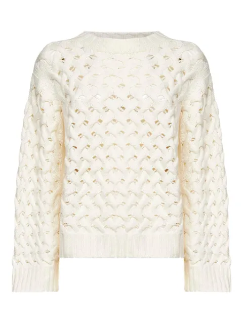 P.A.R.O.S.H. braided open-knit sweater