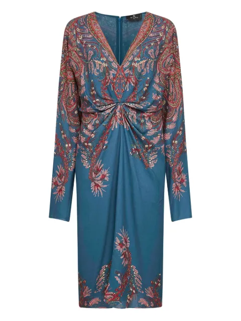 ETRO vestido estampado