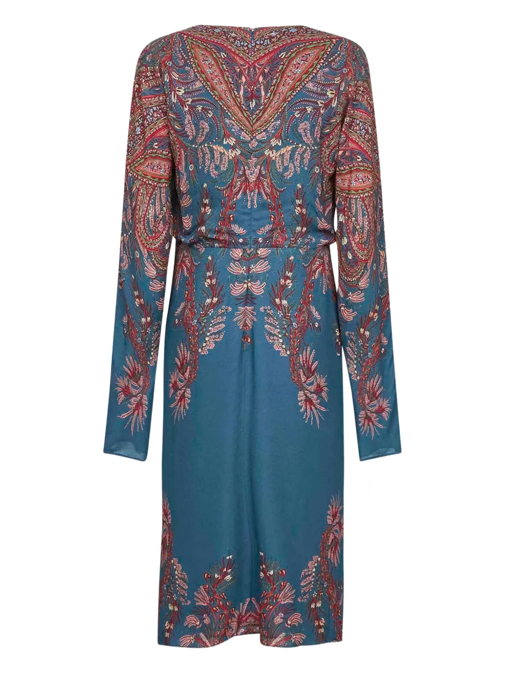 ETRO Jurk met print - Blauw