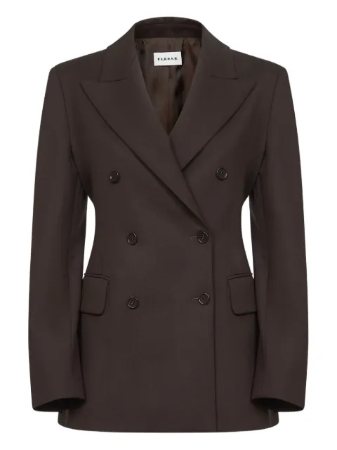 P.A.R.O.S.H. dubbelknäppt blazer