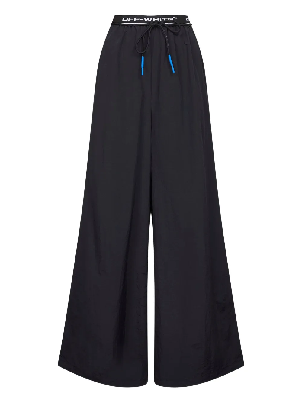 Off-White logo-band trousers | Black | Image 1