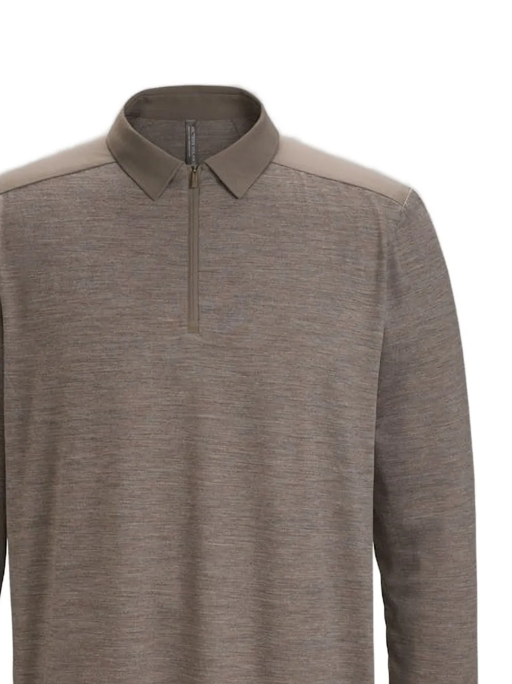 Arc'teryx long-sleeved half-zip polo shirt - Bruin
