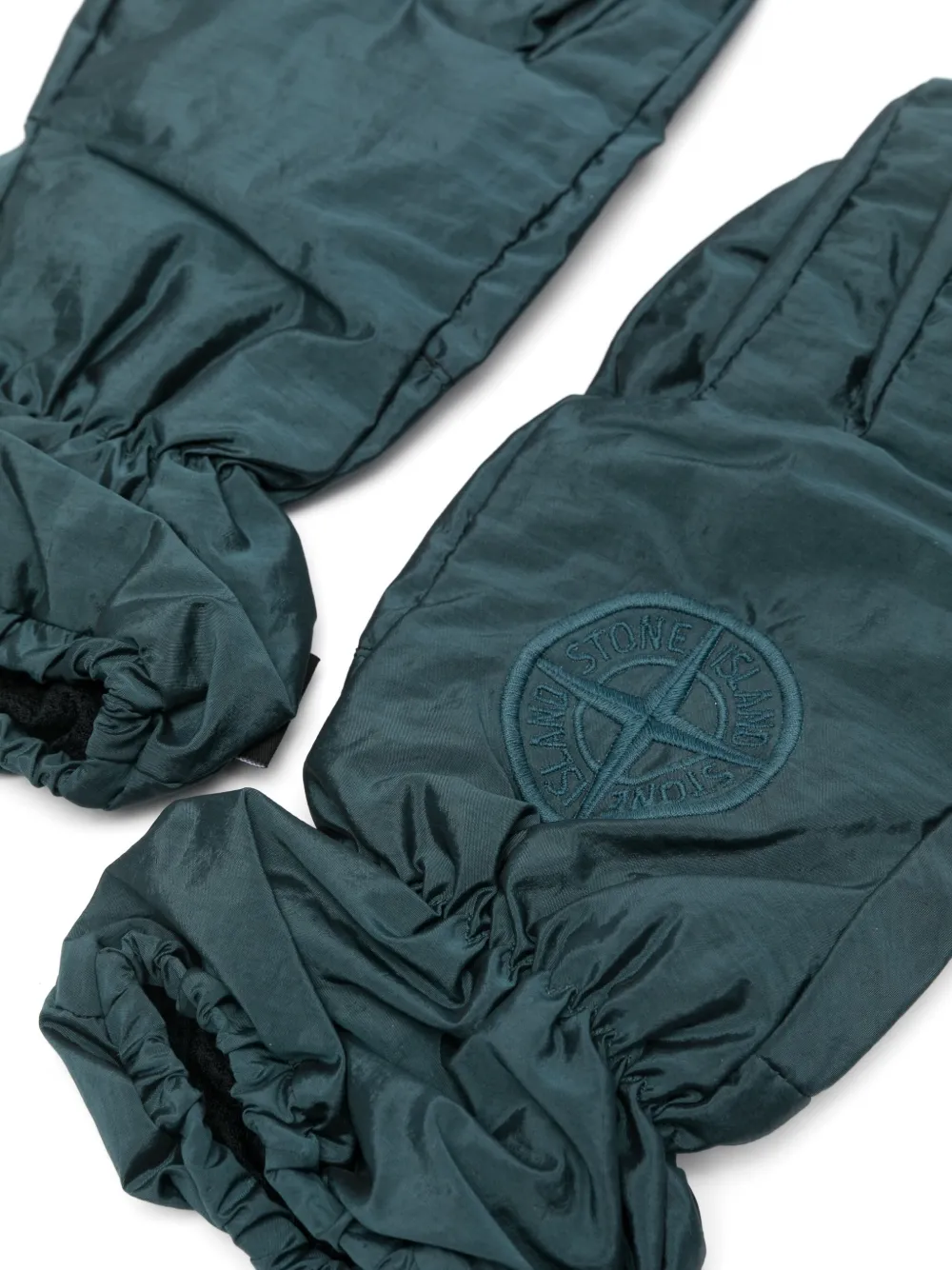 Stone Island Honkbalpet met geborduurd logo Groen