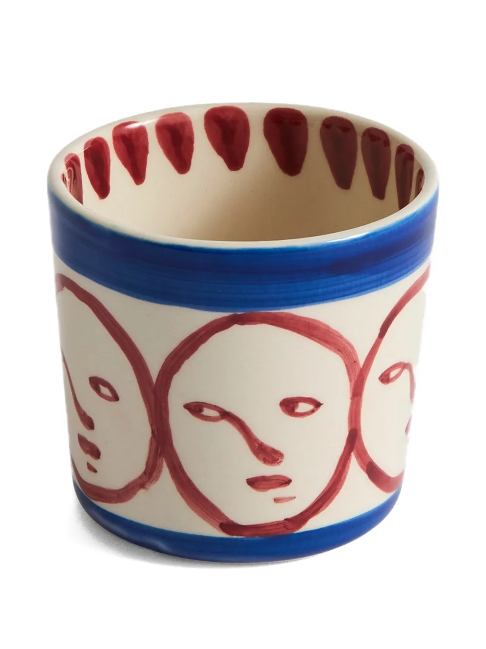 HAY La Pittura face-motif cup - Toni neutri