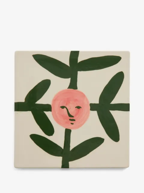 HAY assiette La Pittura Trivet à motif de visage