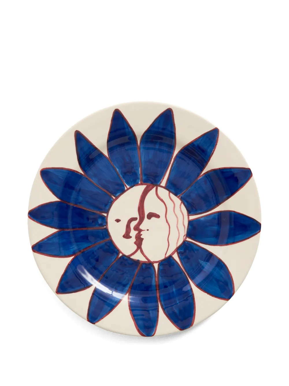 HAY La Pittura flower-printed plate - Toni neutri