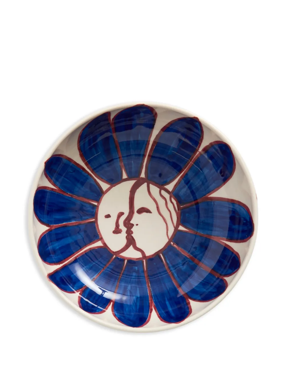 HAY La Pittura flower-motif bowl - Blu