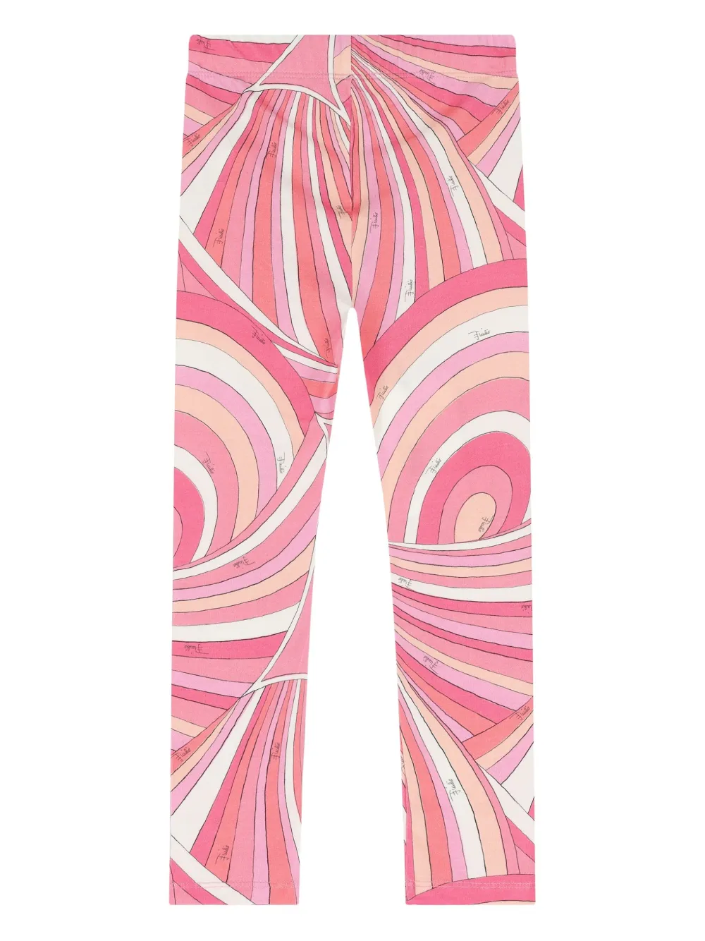 PUCCI Junior iride-print leggings | Pink | Image 1