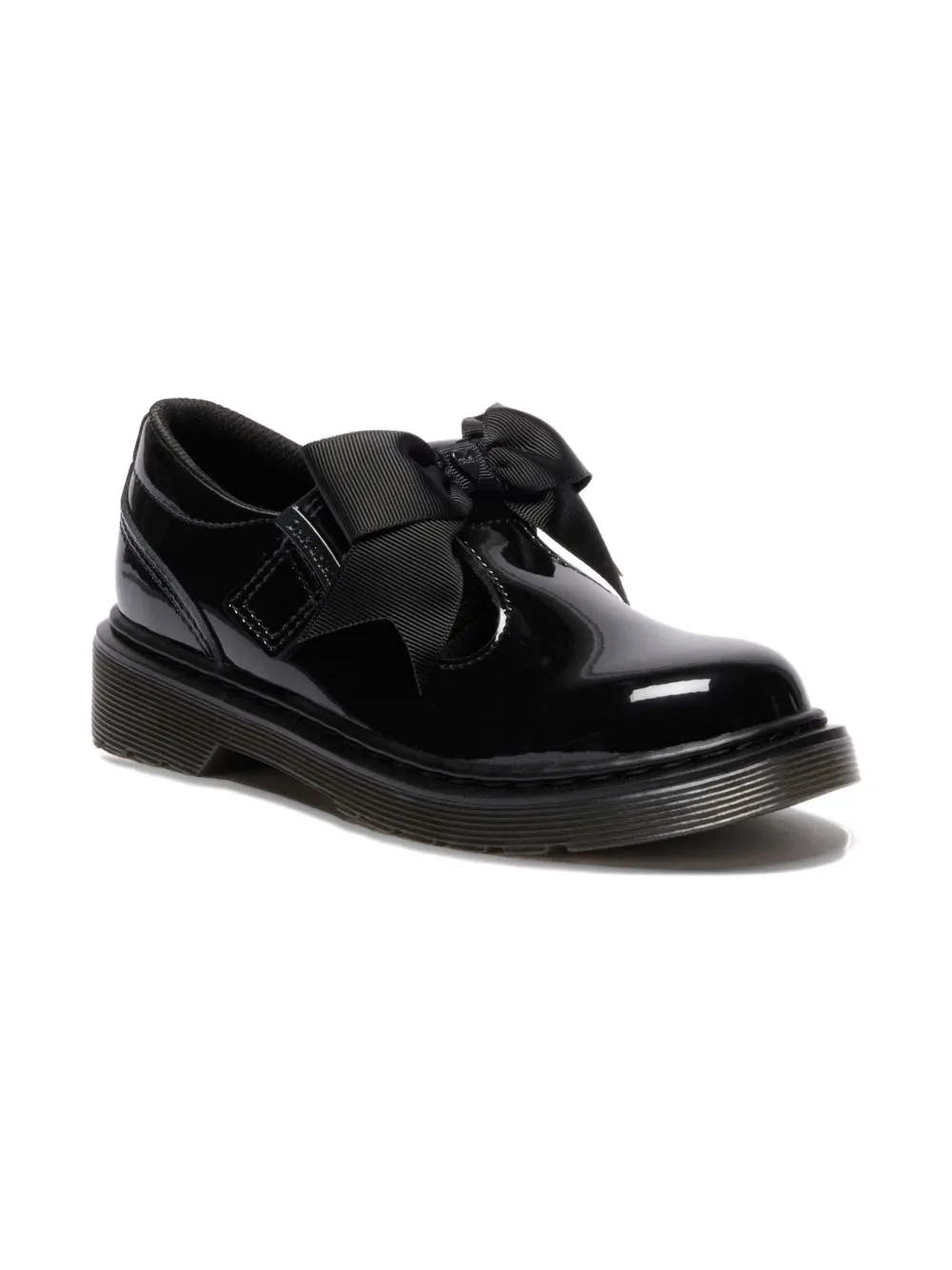 Dr. Martens Kids Leren loafers Zwart