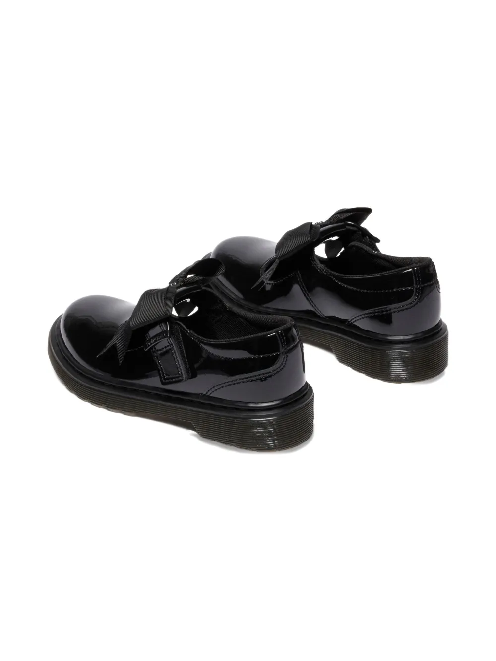 Dr. Martens Kids Leren loafers Zwart