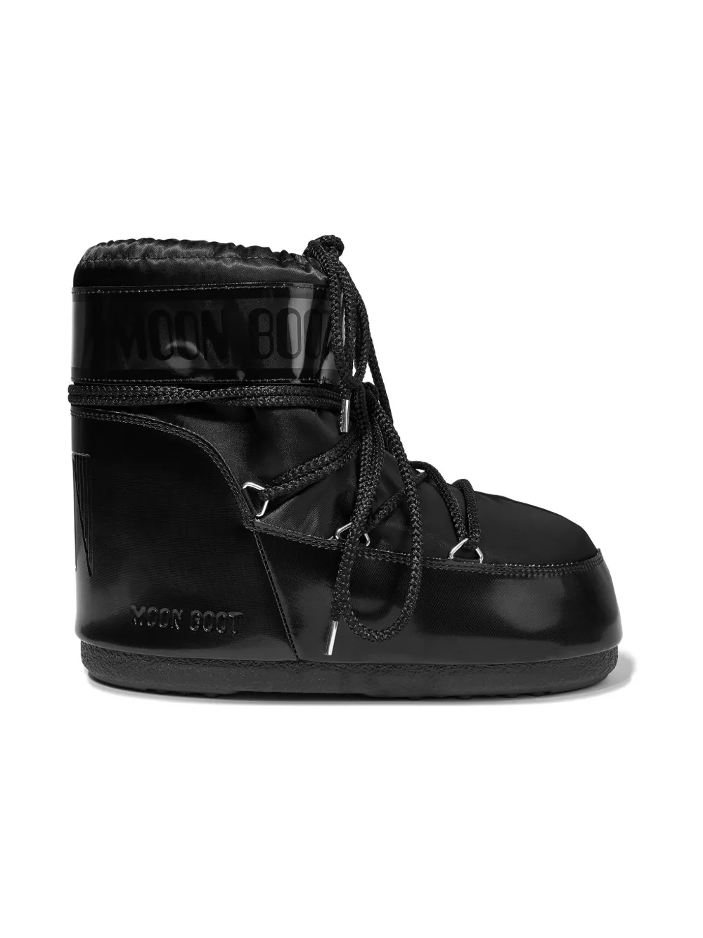 Moon Boot Kids Icon lace-up boots Black