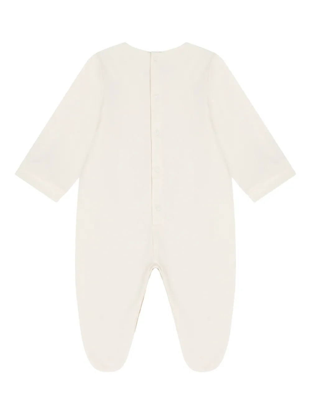 Escada Kids Romper met hartvormig logo - Beige