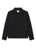 Les Deux Nash twill shirt jacket - Black