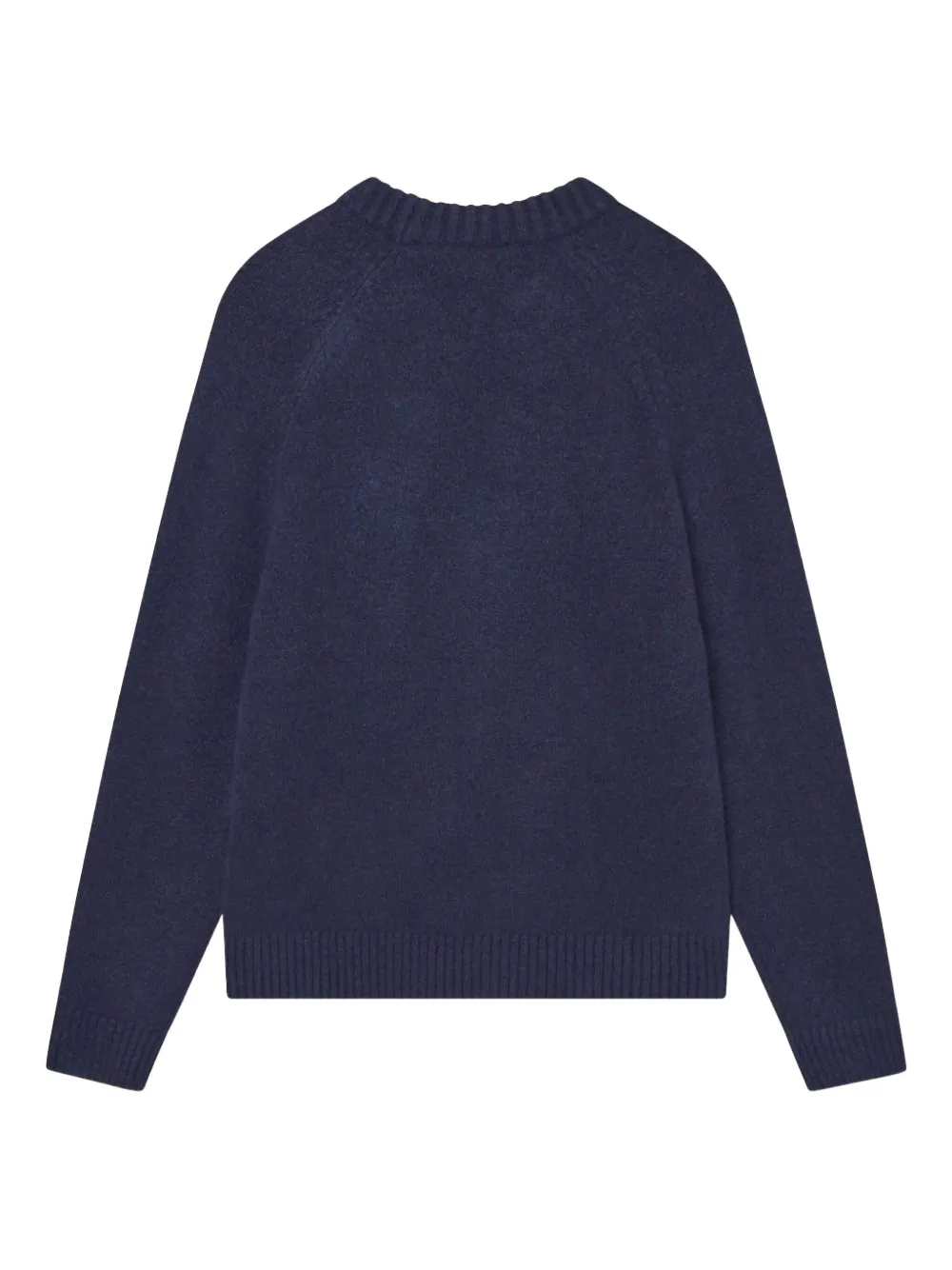 Les Deux Gilbert Raglan-sleeve Crewneck Sweater In Blue