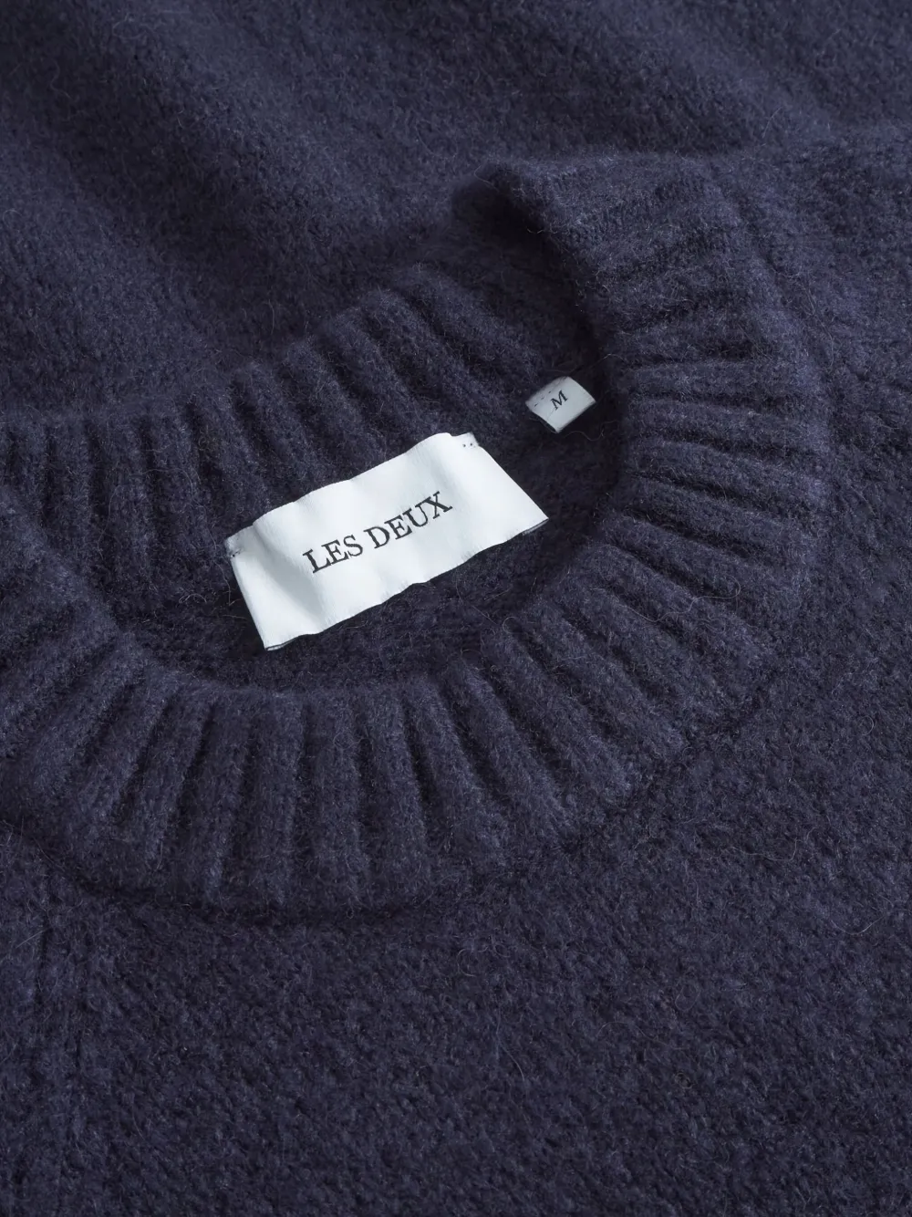 Les Deux Gilbert Raglan-sleeve Crewneck Sweater In Blue